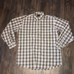Men’s Plaid Button Down Shirt